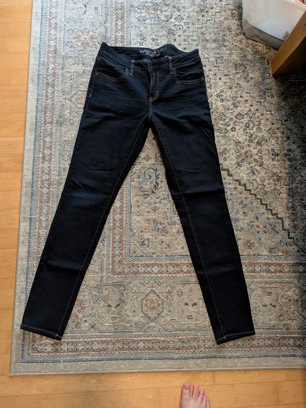 Black Women’s Skinny Jeans - American Eagle Outfitters